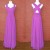A-Line Long Purple Chiffon Bridesmaid Dresses/Evening Dresses BD010645