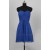 A-Line Sweetheart Short Blue Chiffon Bridesmaid Dresses/Evening Dresses BD010653