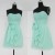 A-Line Strapless Short Chiffon Bridesmaid Dresses/Evening Dresses BD010658