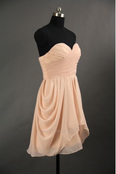A-Line Sweetheart Short Chiffon Bridesmaid Dresses/Wedding Party Dresses BD010661