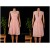 A-Line Short Pink Chiffon Bridesmaid Dresses/Wedding Party Dresses BD010686