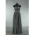 A-Line Long Grey Chiffon Bridesmaid Dresses/Wedding Party Dresses BD010695