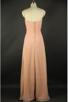 A-Line Sweetheart Long Chiffon Bridesmaid Dresses/Wedding Party Dresses BD010719