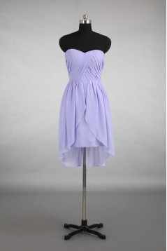 A-Line Sweetheart Short Chiffon Bridesmaid Dresses/Wedding Party Dresses BD010730