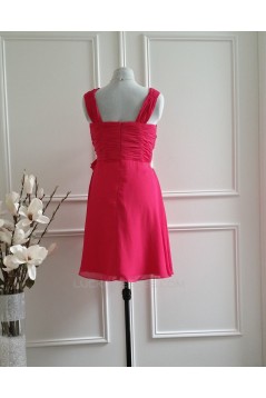 A-Line Short Chiffon Bridesmaid Dresses/Wedding Party Dresses BD010770