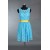 A-Line Short Blue Lace Bridesmaid Dresses/Wedding Party Dresses BD010783