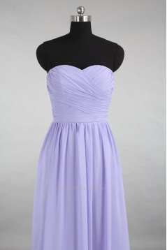 A-Line Sweetheart Long Chiffon Bridesmaid Dresses/Wedding Party Dresses BD010784