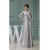 A-Line Beading One-Shoulder Sleeveless Lace Silk like Satin and Lace Best Long Bridesmaid Dresses 02010004