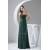 A-Line Floor-Length Chiffon Ruched Sleeveless Long Bridesmaid Dresses 02010031