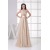 Floor-Length Chiffon Silk like Satin A-Line Long Bridesmaid Dresses 02010032