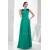 Floor-Length Sleeveless Portrait Chiffon Lace Best Bridesmaid Dresses 02010047