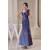 Sheath/Column Ankle-Length Sleeveless Taffeta Best Long Bridesmaid Dresses 02010085