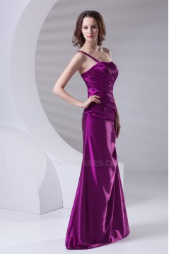 A-Line Sleeveless Floor-Length Long Purple Bridesmaid Dresses 02010128