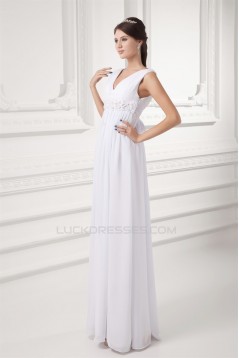 Beading V-Neck Floor-Length Sheath/Column Long Bridesmaid Dresses Maternity Bridesmaid Dresses 02010135