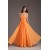 A-Line Sweetheart Floor-Length Chiffon Pleats Long Bridesmaid Dresses 02010155