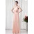 Halter Floor-Length Sleeveless Ruffled Chiffon Bridesmaid Dresses Maternity Evening Dresses 02010166