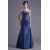 Sleeveless Strapless Taffeta Floor-Length Long Bridesmaid Dresses 02010199