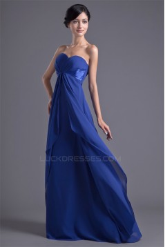 Empire Sweetheart Chiffon Long Bridesmaid Dresses Maternit Evening Dresses 02010201
