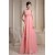 A-Line Sleeveless Straps Beading Chiffon Long Bridesmaid Dresses 02010237