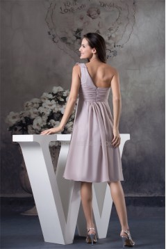 Draped A-Line Sleeveless Chiffon Maternity Bridesmaid Dresses 02010283