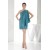 One-Shoulder Sheath/Column Short/Mini Bridesmaid Dresses 02010317