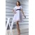 A-Line V-Neck Short/Mini Short Sleeves White Chiffon Bridesmaid Dresses 02010352