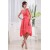 Silk like Satin Satin Chiffon Ruffles V-Neck Bridesmaid Dresses 02010360