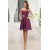 A-Line Taffeta Sleeveless Beading Sweetheart Short Bridesmaid Dresses 02010384