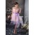 Ruffles Scoop Sleeveless Knee-Length Short Pink Bridesmaid Dresses 02010422