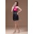 A-Line Color Contrast Short/Mini Sleeveless Short Bridesmaid Dresses 02010452