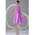 A-Line One-Shoulder Bows Knee-Length Short Bridesmaid Dresses 02010499