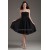 A-Line Most Popular Knee-Length Chiffon Short Black Bridesmaid Dresses 02010526