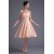 A-Line Strapless Knee-Length Beading Short Bridesmaid Dresses 02010529