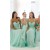 Mint Green Chiffon Long Wedding Guest Dresses Bridesmaid Dresses 3010099