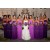 Long Purple Sweetheart Chiffon Plus Size Country Wedding Guest Dresses Bridesmaid Dresses 3010154