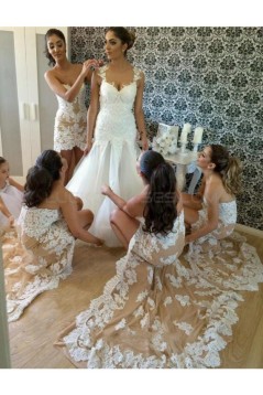 High Low Lace Wedding Guest Dresses Bridesmaid Dresses 3010186