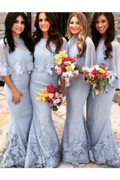 Mermaid Lace Long Wedding Guest Dresses Bridesmaid Dresses 3010207