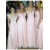 Empire Sweetheart Long Pink Wedding Guest Dresses Bridesmaid Dresses 3010211