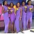 Sheath Purple Front Slit Long Wedding Guest Dresses Bridesmaid Dresses 3010241