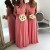 Long Chiffon V-Neck Wedding Guest Dresses Bridesmaid Dresses 3010258