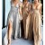 A-Line Floor Length V-Neck Long Bridesmaid Dresses with Slit 3010280