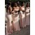Mermaid Simple Spaghetti Straps Long Bridesmaid Dresses 3010316