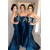 Mermaid Sweetheart Long Bridesmaid Dresses with Lace Appliques 3010327