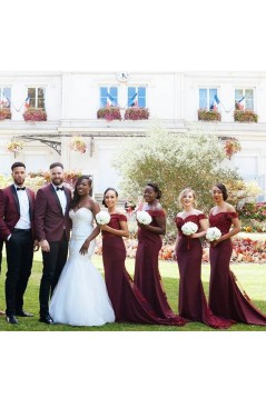 Lace Off-the-Shoulder Bridesmaid Dresses 3010329