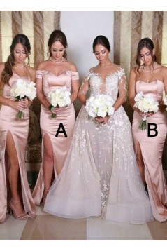 Mermaid Long Bridesmaid Dresses 3010340