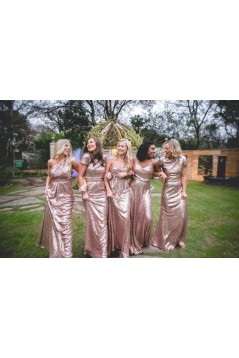 Long Sequins Bridesmaid Dresses 3010351