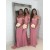 Mermaid Off-the-Shoulder Lace Long Bridesmaid Dresses 3010360