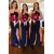 Long Navy Blue Bridesmaid Dresses 3010392