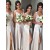 A-Line Lace Floor Length Bridesmaid Dresses 3010425