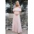 A-Line Off-the-Shoulder Floor Length Bridesmaid Dresses 3010444